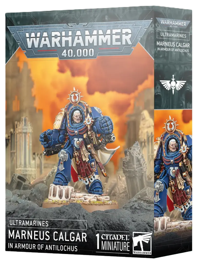 Marneus Calgar In Armour Of Antilochus