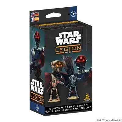 [ASMO SWQ29] Star Wars Legion Customizable Super Tactical Command Droid - SWQ29