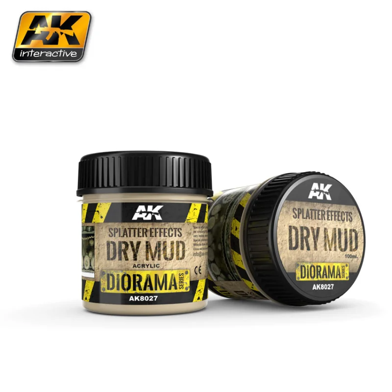 [PKPRO51] AK Splatter Effect Dry Mud
