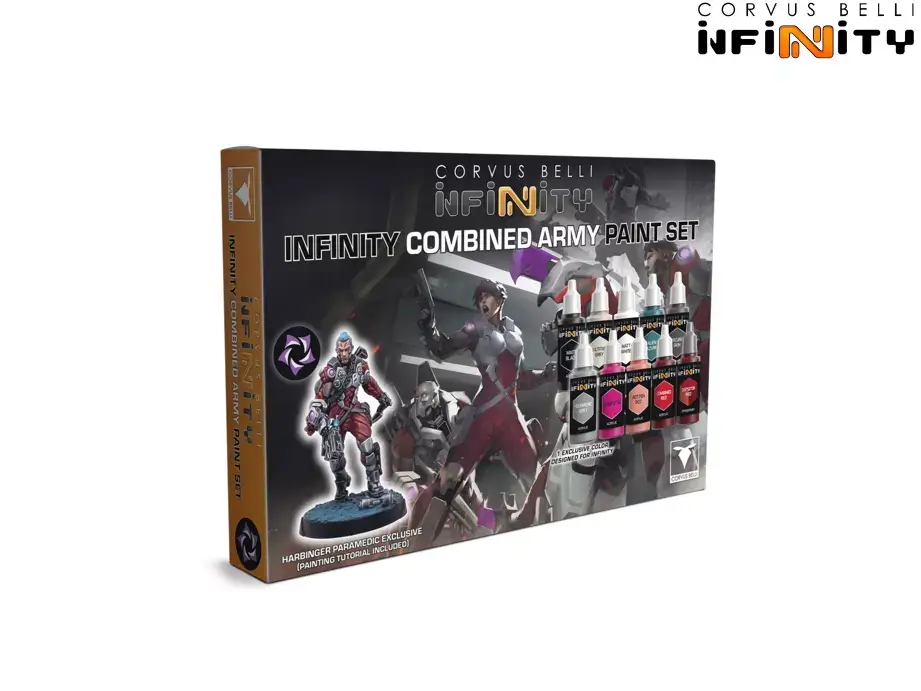 [CB0018] Infinity Combined Army Paint Set Harbinger Paramedic exclusive