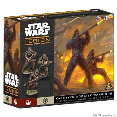 [ASMO SWQ18] Star Wars Legion Kashyyyk Wookie Warriors - SWQ18