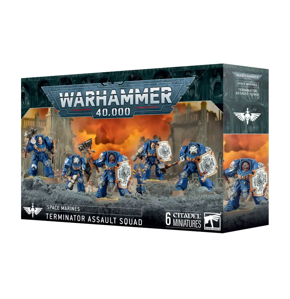 [GW001016] Space Marines: Terminator Assault Squad