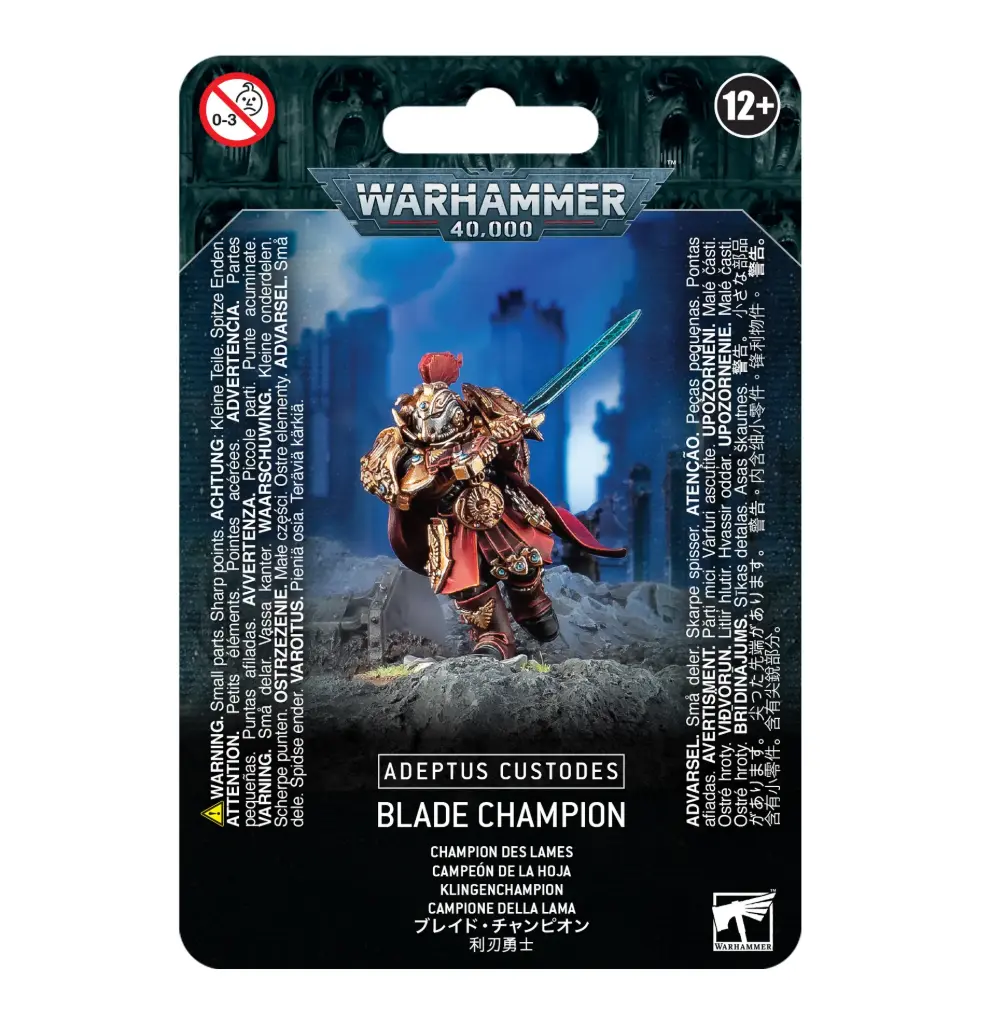 [GW001026] Adeptus Custodes: Blade Champion