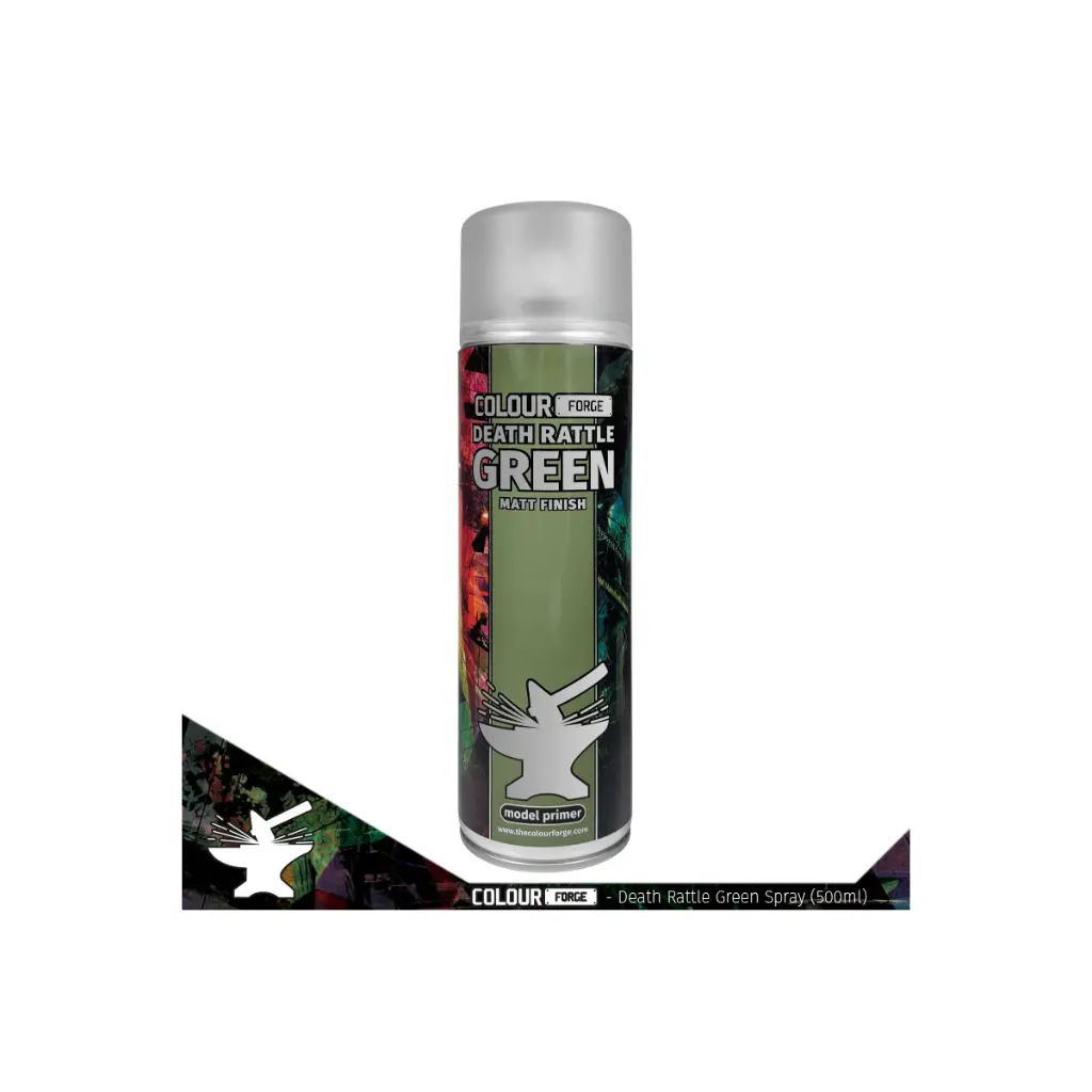 [PKPRO55] Colour Forge Spray: Death Rattle Green