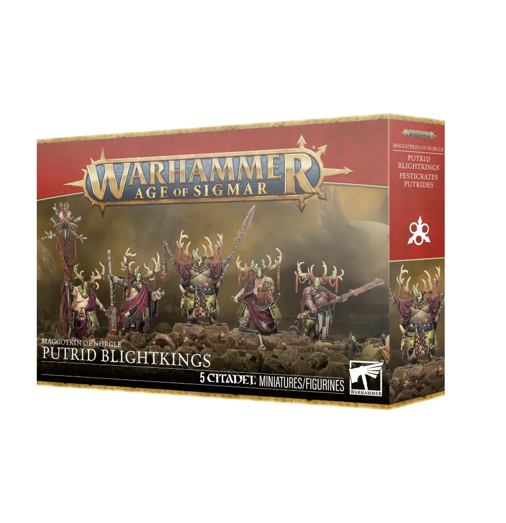 [GW001079] Maggotkin Of Nurgle: Putrid Blightkings