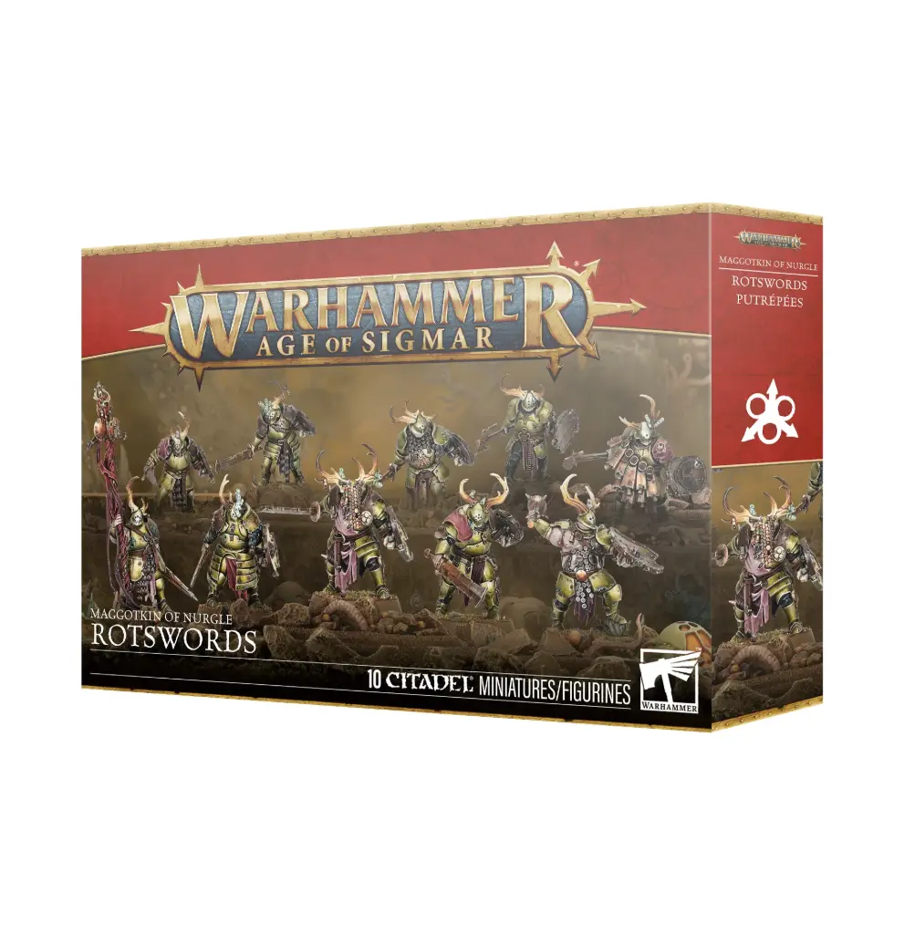 [GW001080] Maggotkin Of Nurgle: Rotswords