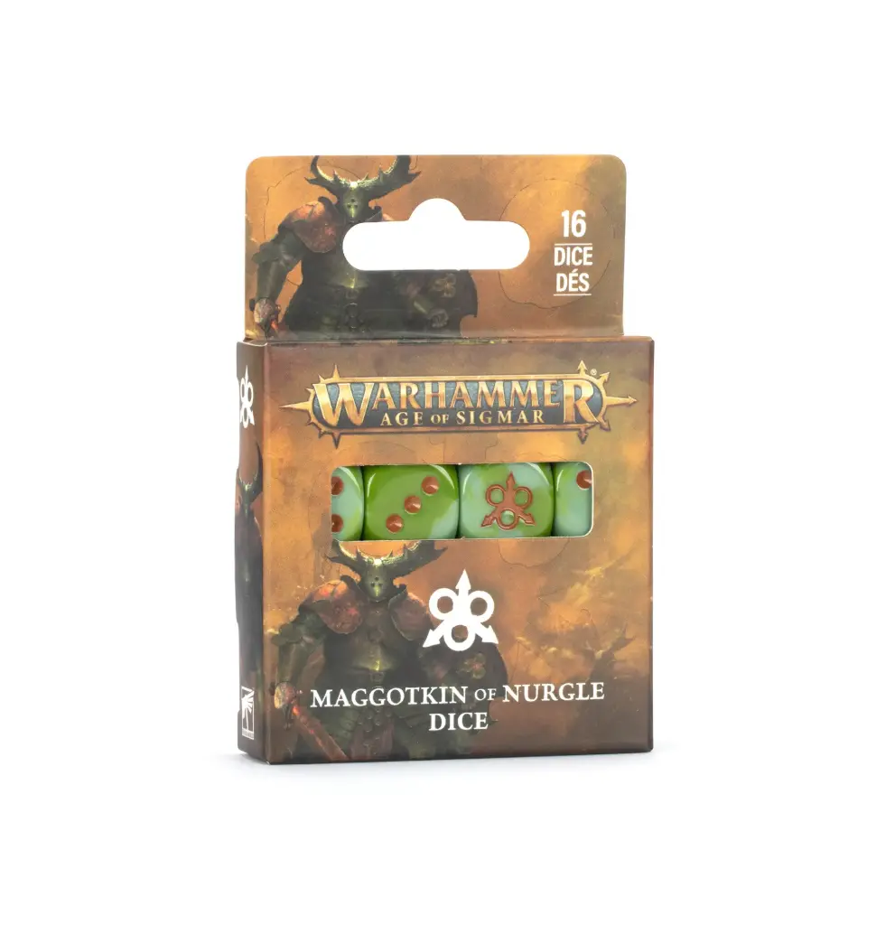 Age Of Sigmar: Maggotkin Of Nurgle Dice (op=op)