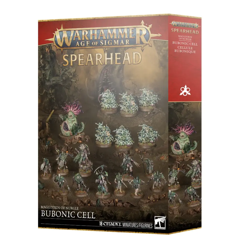 [GW001085] Spearhead: Maggotkin/Nurgle:Bubonic Cell