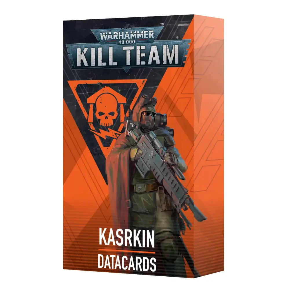 [GW001095] Kill Team Datacards: Kasrkin (Eng)
