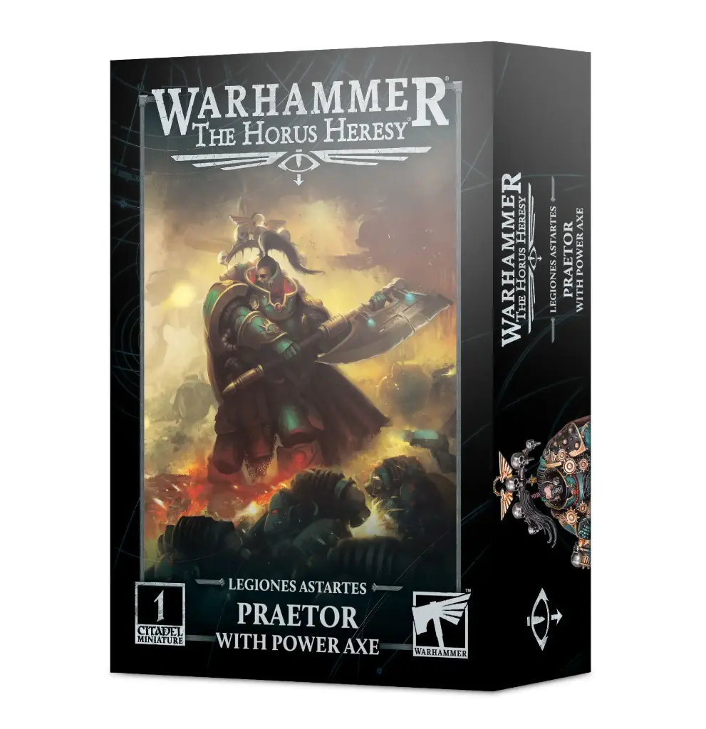 [GW001098] L/Astartes: Praetor With Power Axe