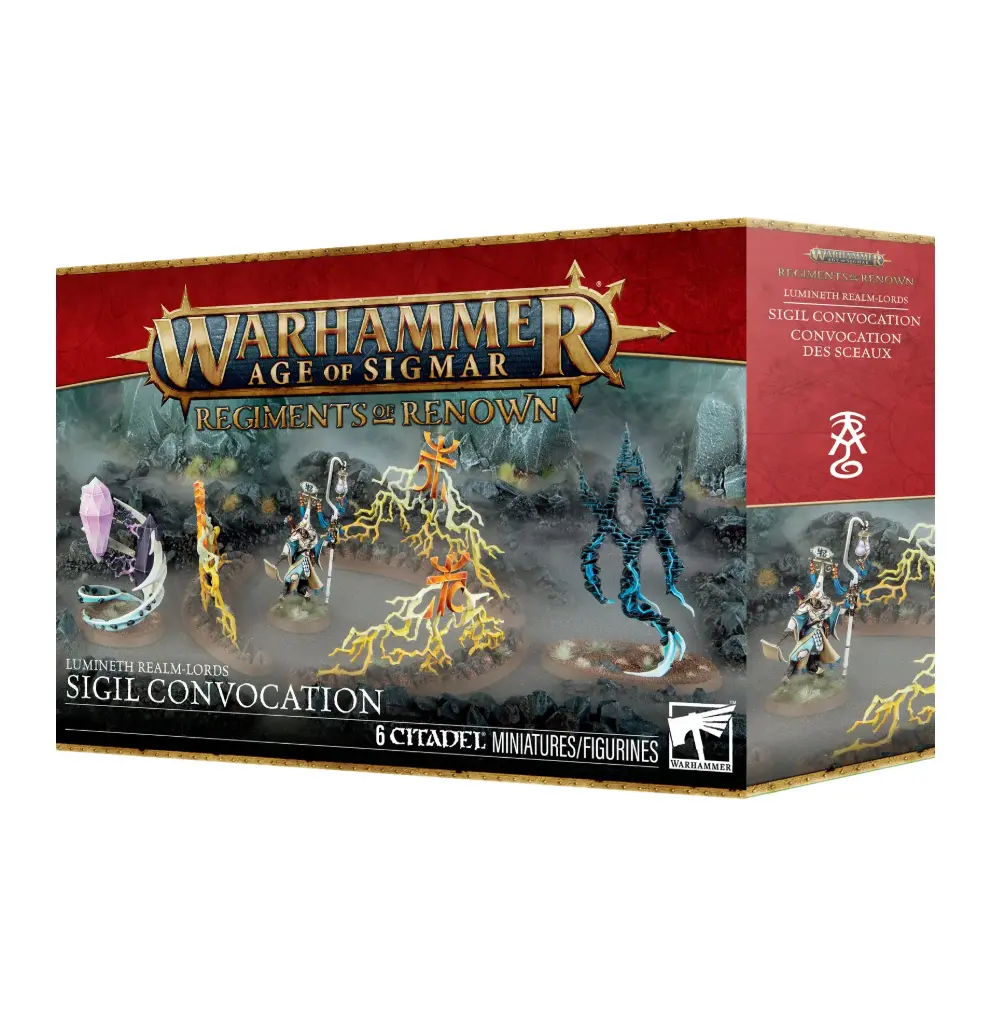 [GW001128] Lumineth Realm-Lords: Sigil Convocation