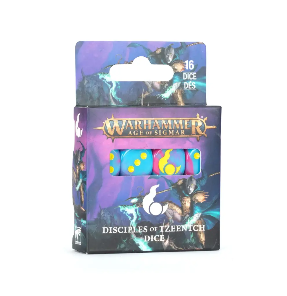 [GW001129] Age Of Sigmar:Disciples Of Tzeentch Dice