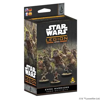 [ASMO SWQ73] Star Wars Legion Ewok Warriors - SWQ73