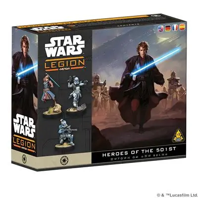 [ASMO SWQ21] Star Wars Legion Heroes Of The Clone Army - SWQ21