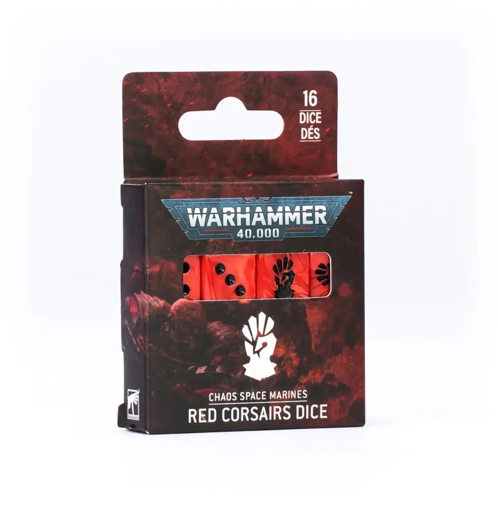 Chaos Space Marines: Red Corsairs Dice (op=op)