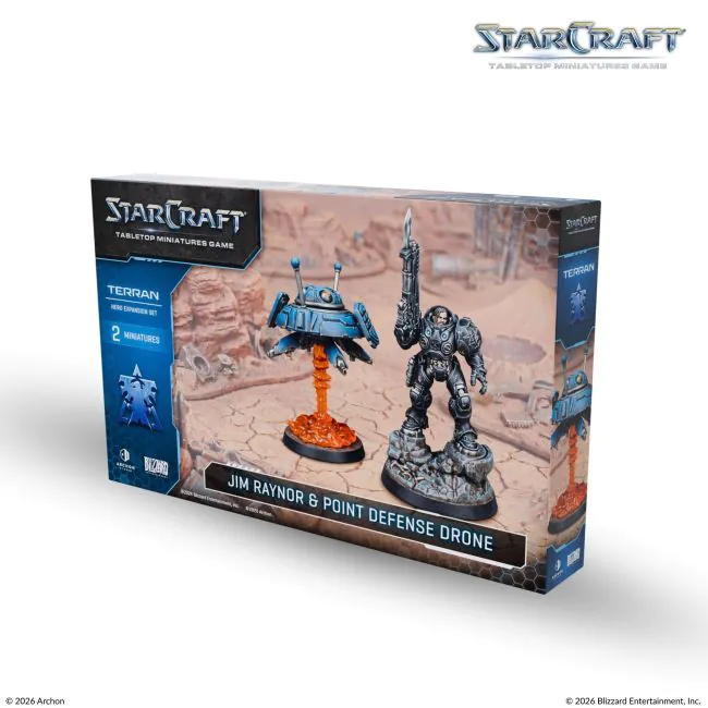 [SCMG0012] Jim Raynor (Raynor's Raiders) - Terran - Hero Expansion Set