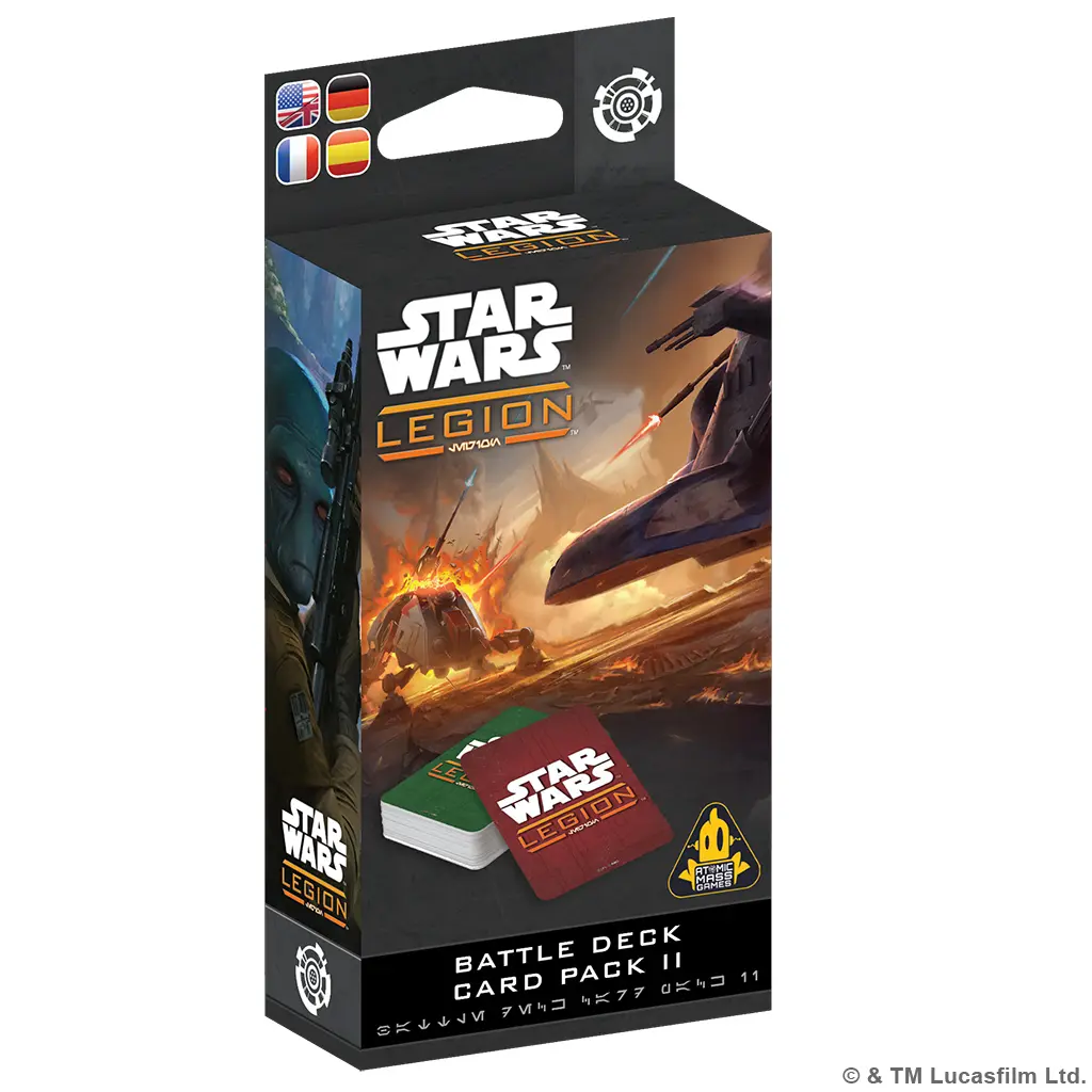 [ASMO SWQ151] Star Wars Legion Battle Deck Card Pack Ii - SWQ151