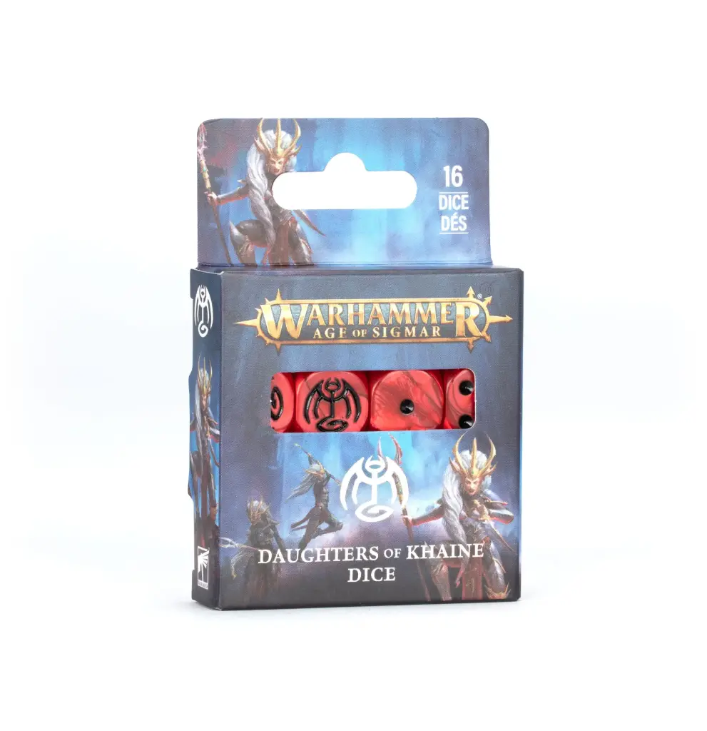 Age Of Sigmar: Daughters Of Khaine Dice (pre-order)