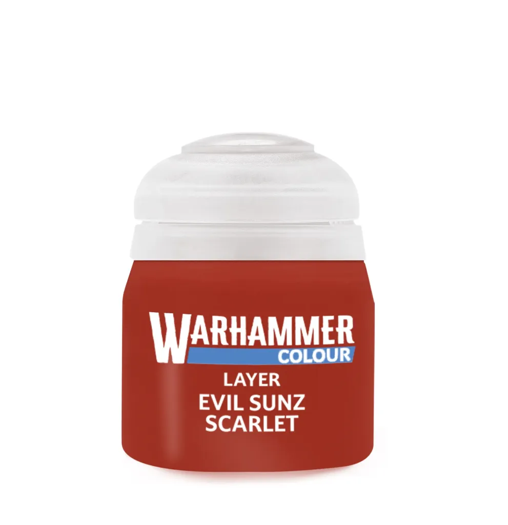Layer: Evil Sunz Scarlet (Warhammer)