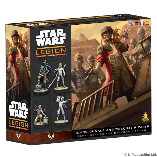 Star Wars Legion  Hondo Ohnaka & The Weequay Pirate - SWQ45