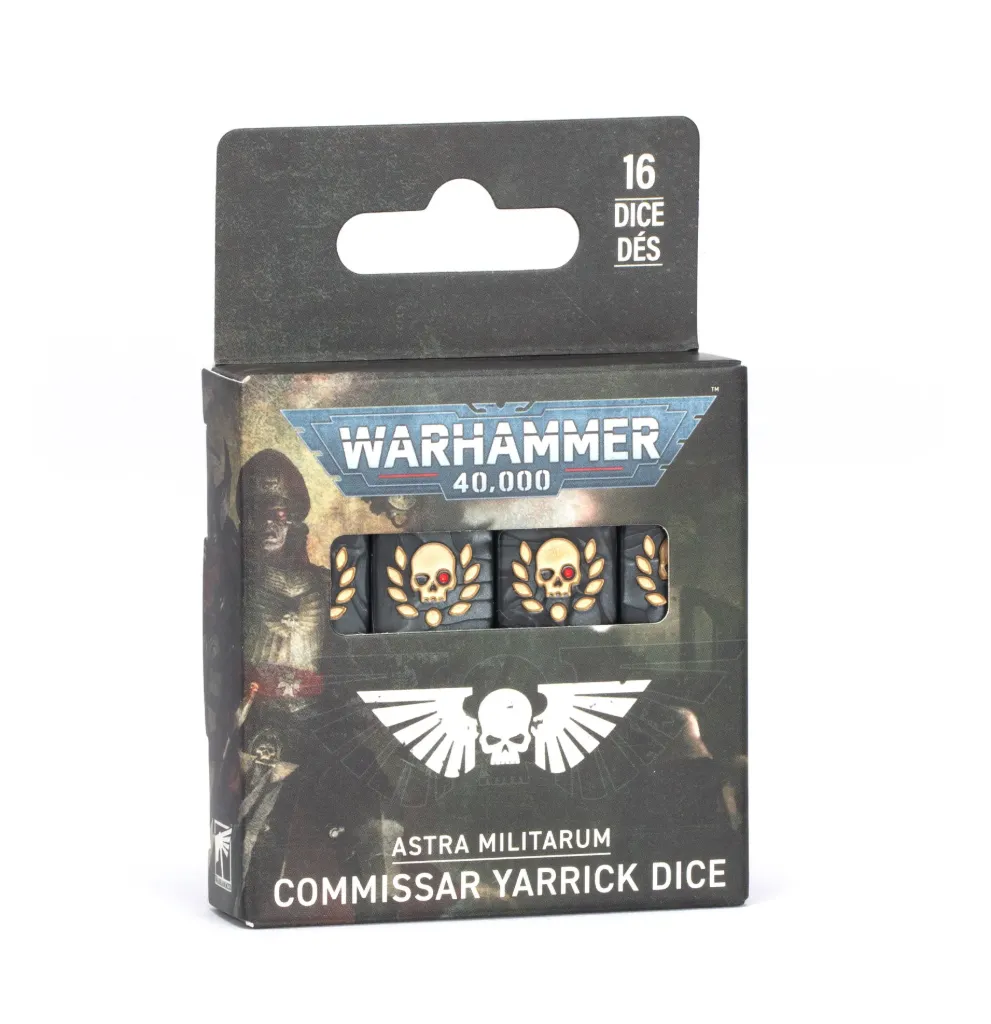 Astra Militarum: Commissar Yarrick Dice (pre-order)