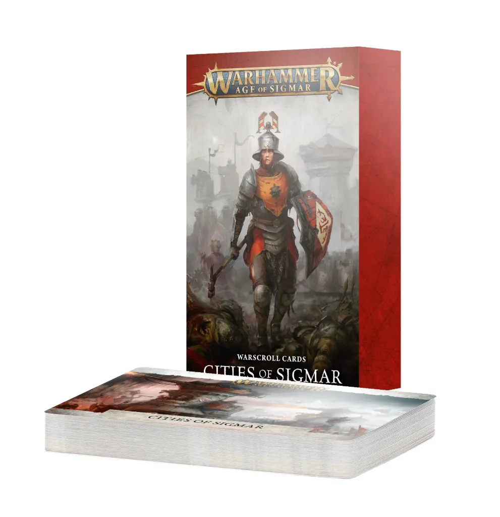 [GW001260] Warscroll Cards: Cities Of Sigmar (Eng)