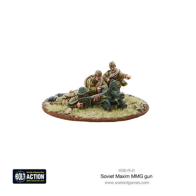 Soviet Maxim HMG Crew