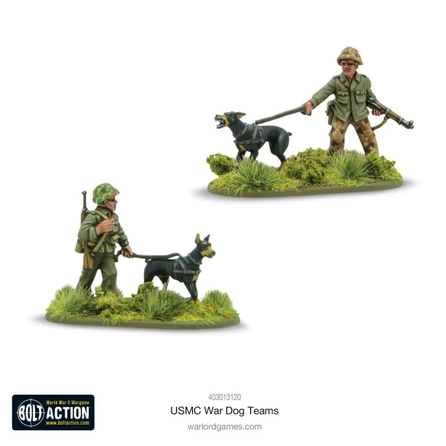 [GNS 403013120] USMC War Dog Teams