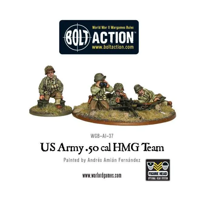 US Army 50 Cal HMG Team