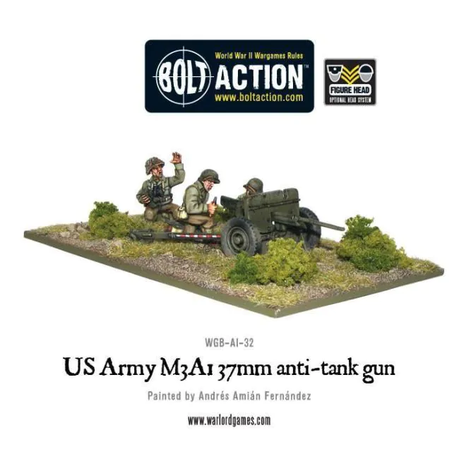 USMC M3A1 37mm Anti-Tank Gun