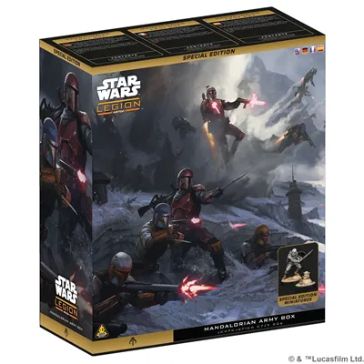 [ASMO SWQ150] Star Wars: Legion - Mandalorian Special Edition Army Box - SWQ150
