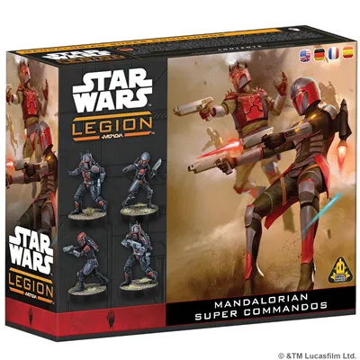 [ASMO SWQ69] Star Wars: Legion - Mandalorian Super Commandos - SWQ69