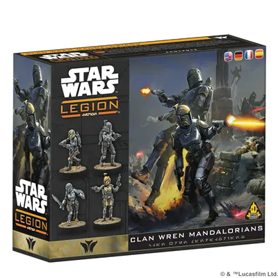 [ASMO SWQ56] Star Wars: Legion - Clan Wren Mandalorians - SWQ56