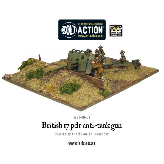 British Army 17 pdr Anti-tank Gun