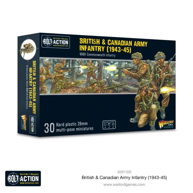 [GNS 402011020] British & Canadian Army Infantry 1943-45