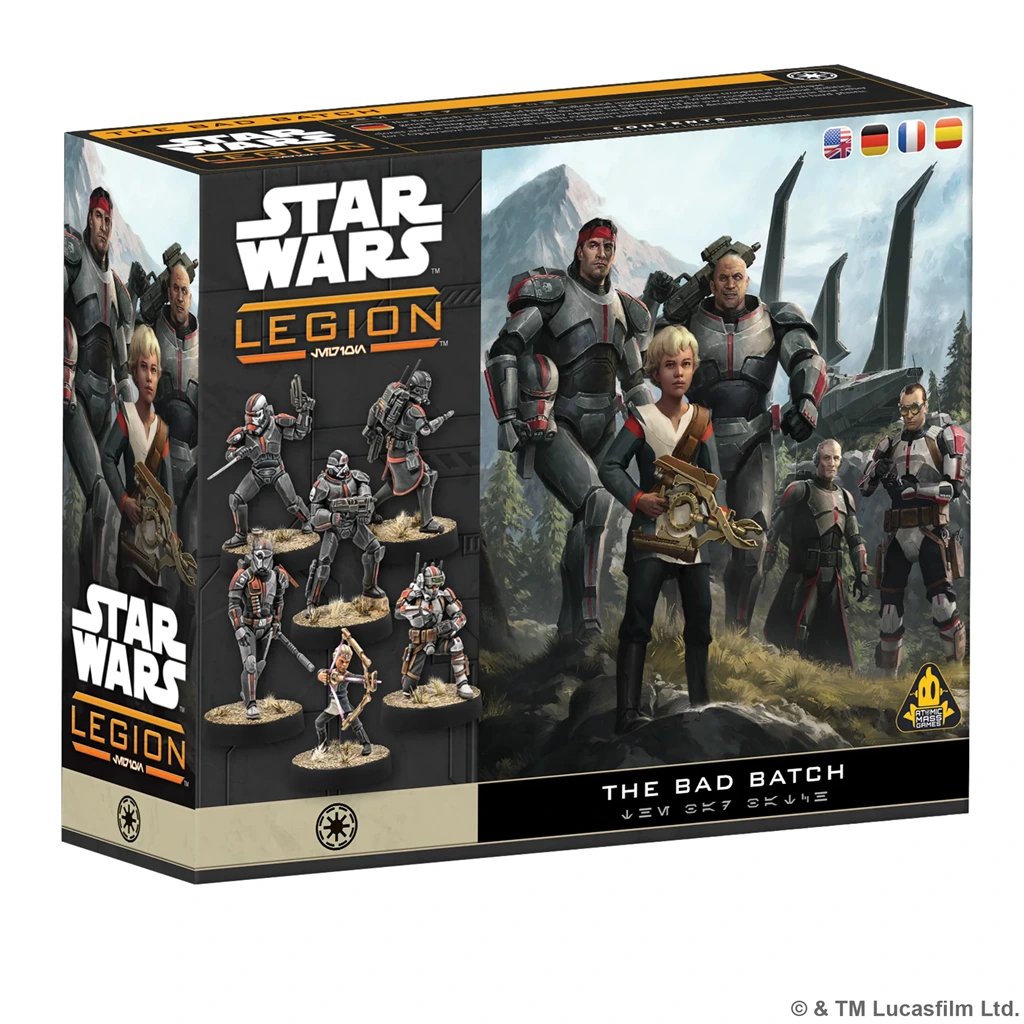 [ASMO SWQ90] Star Wars: Legion - The Bad Batch - SWQ90