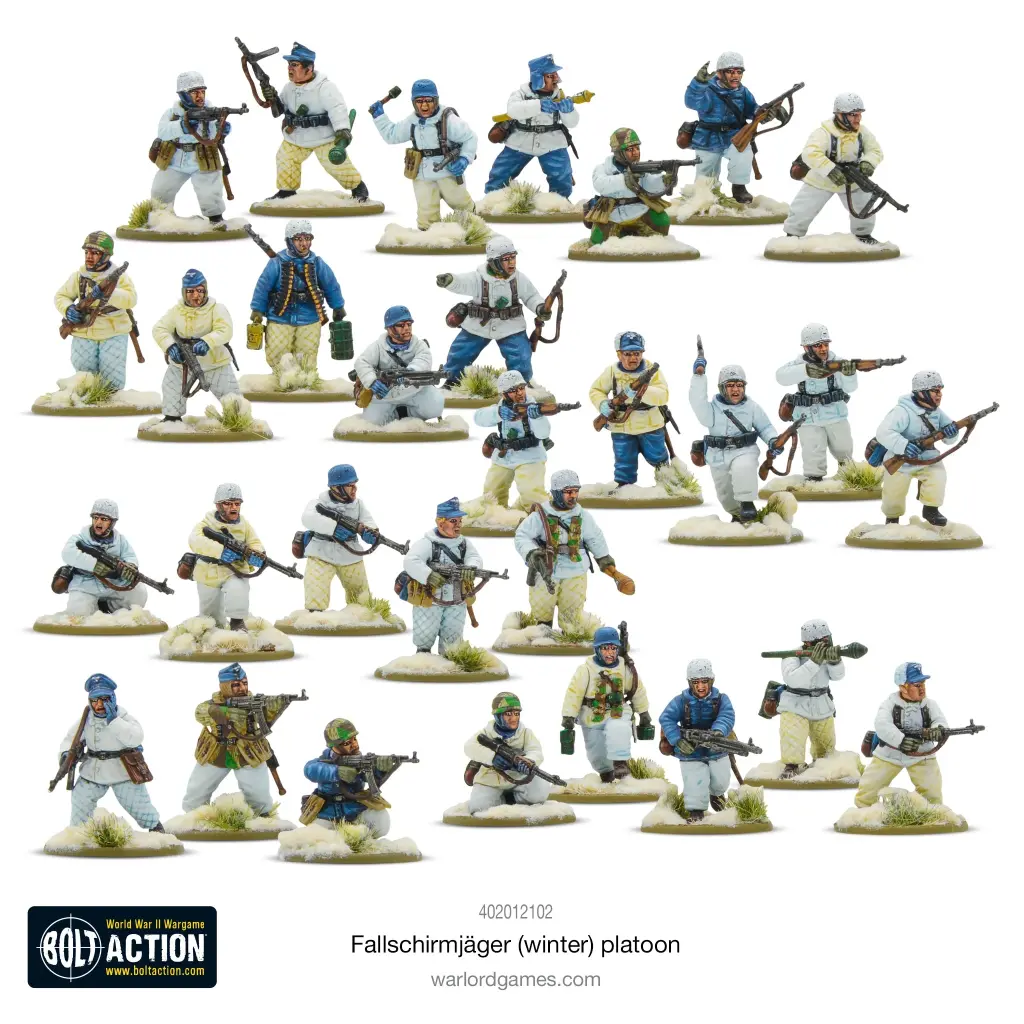 [GNS 402012102] Fallschirmjäger Winter Infantry Platoon