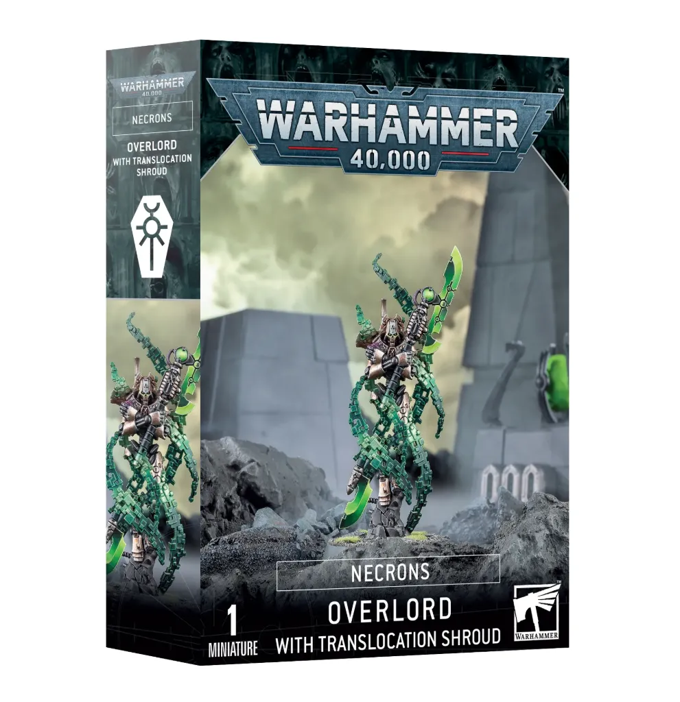 [GW001351] Necrons: Overlord + Translocation Shroud