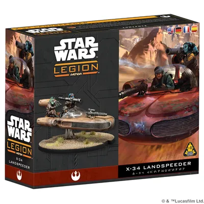 [ASMO SWQ202] Star Wars: Legion - X-34 Landspeeder  - SWQ202