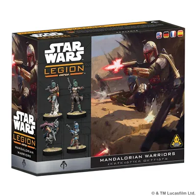 [ASMO SWQ81] Star Wars Legion - Mandalorian Warriors - SWQ81
