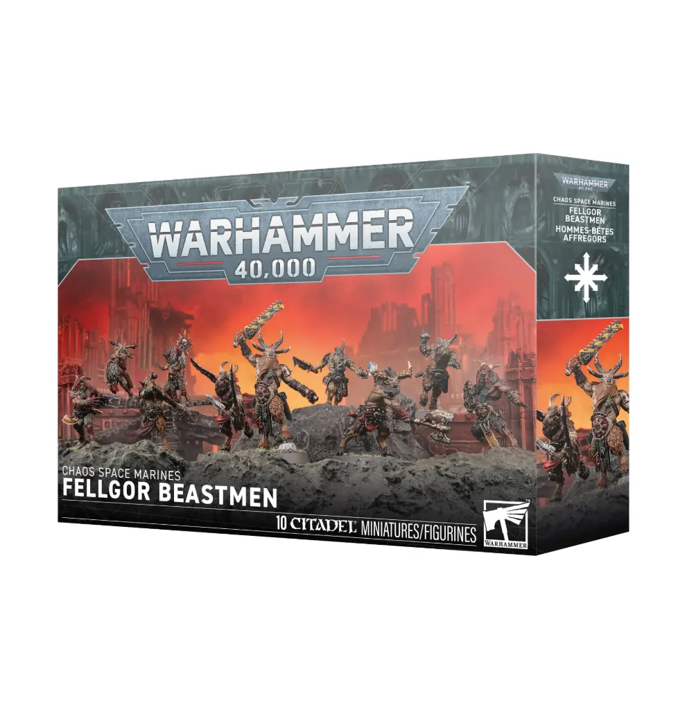 [GW001369] Chaos Space Marines: Fellgor Beastmen (Pre-order)