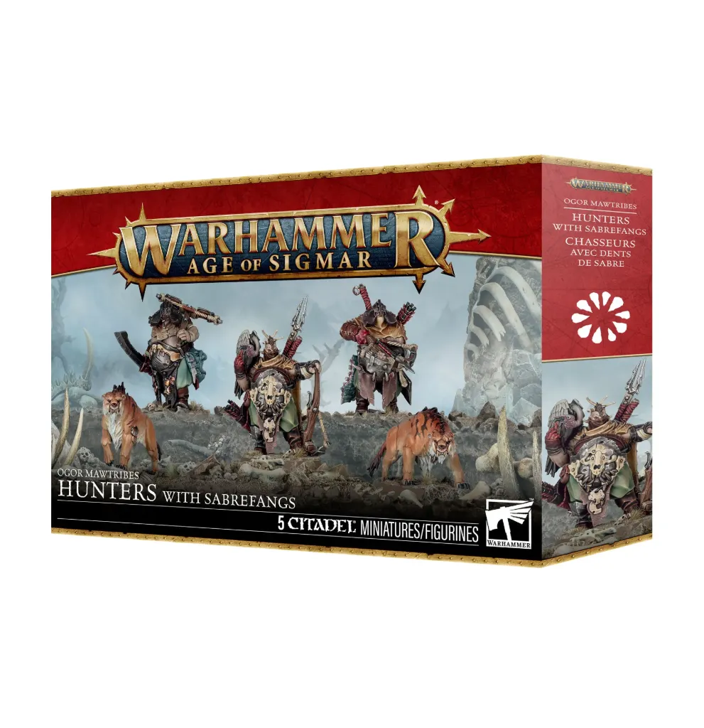 Ogor Mawtribes: Hunters With Sabrefangs (Pre-order)