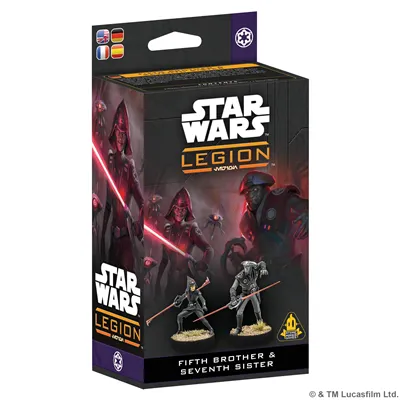 [ASMO SWQ34] Star Wars Legion - Fifth Brother & Seventh Sister - SWQ34