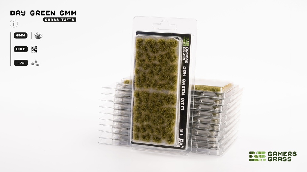 [GG6-DG] Dry Green 6mm Wild