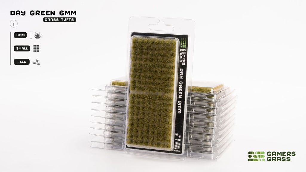 [GG6-DGs] Dry Green 6mm Small