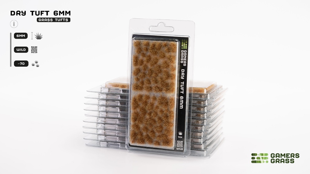 [GG6-DT] Dry Tuft 6mm Wild