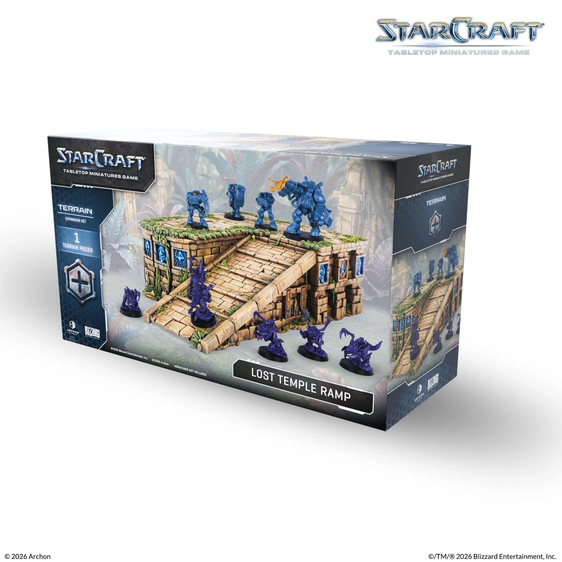 Lost Temple Ramp - Terrain Expansion Set (Pre-order)