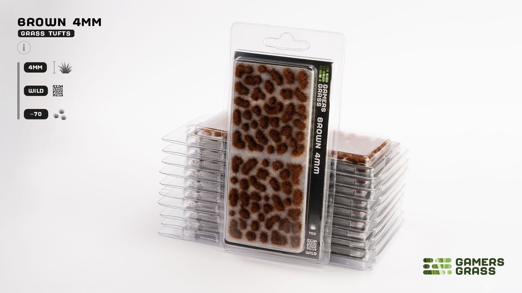 Brown 4mm Wild