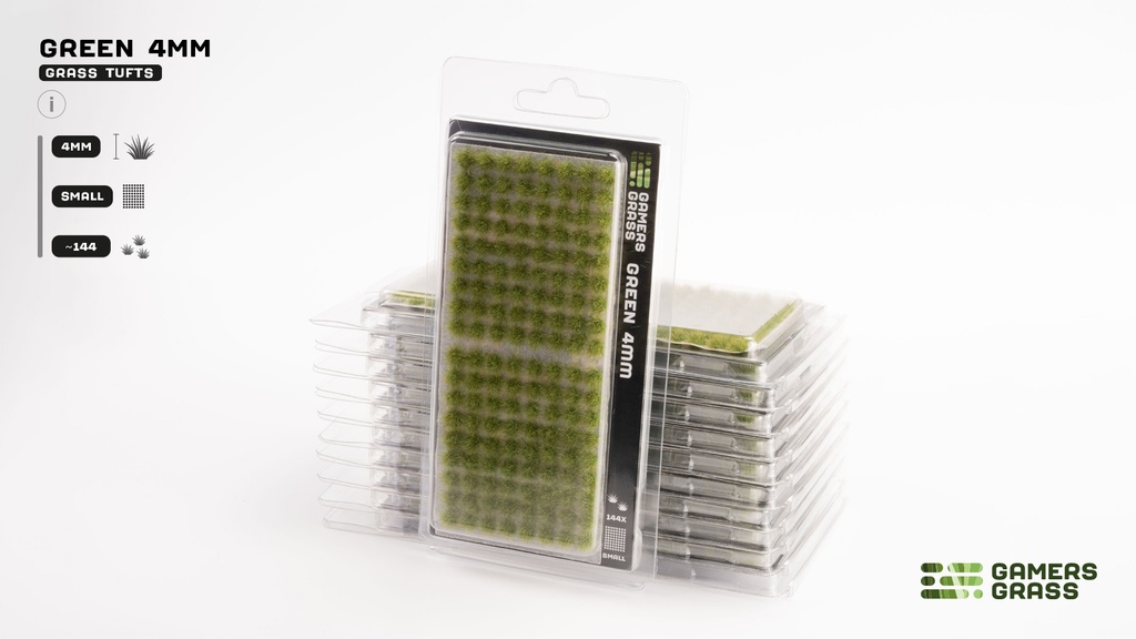 [GG4-Gs] Green 4mm Small