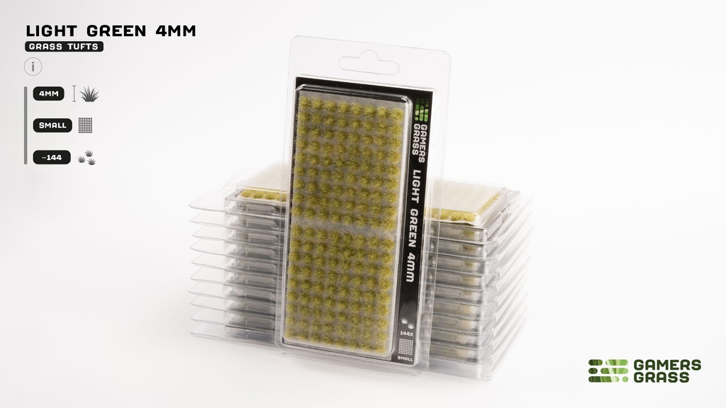 [GG4-LGs] Light Green 4mm Small